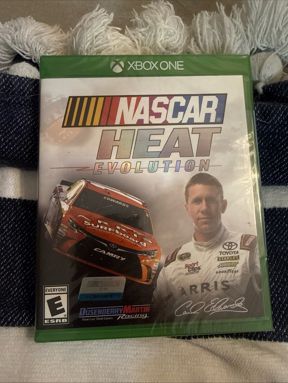 Xbox One NASCAR Heat Evolution Video Game — White, Green, Red